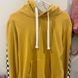 Yellow Checkered Hoodie